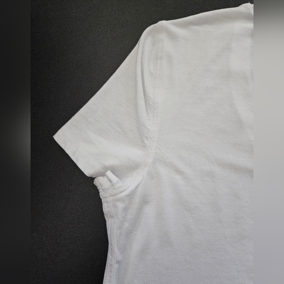 NWOT - Calvin Klein White Cotton Stretch Jersey - Size L - Picture 8 of 8